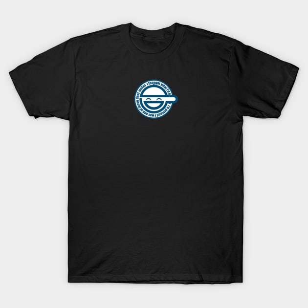 The Laughing Man Logo T-Shirt by th3vasic